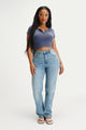 Curvy Stretch Straight Jean
