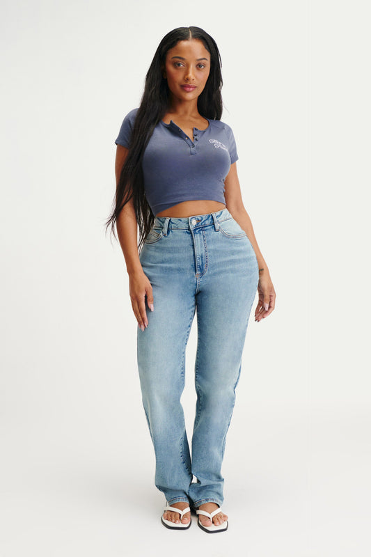 Curvy Stretch Straight Jean