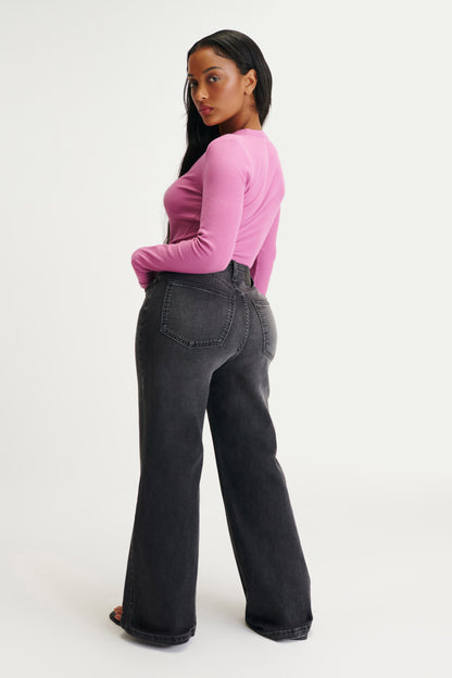 Curvy Stretch Wide Jean