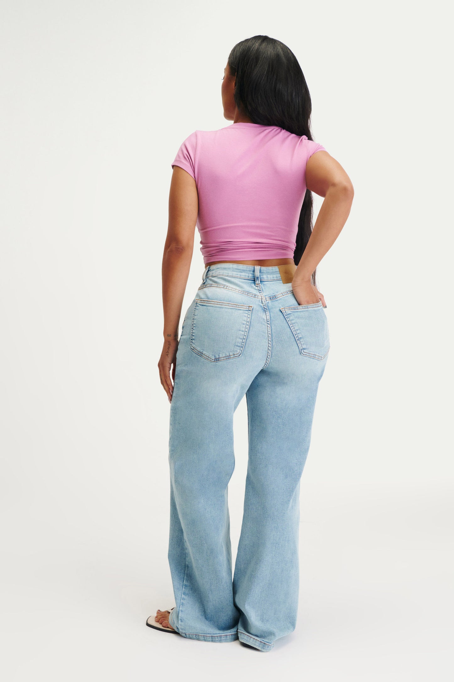 Curvy Stretch Wide Jean
