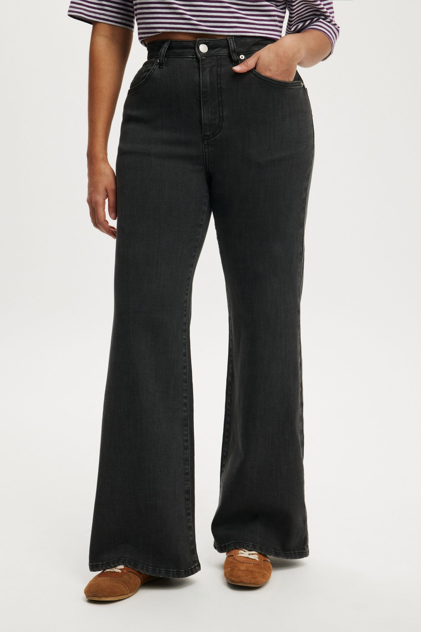 Curvy Stretch Wide Jean