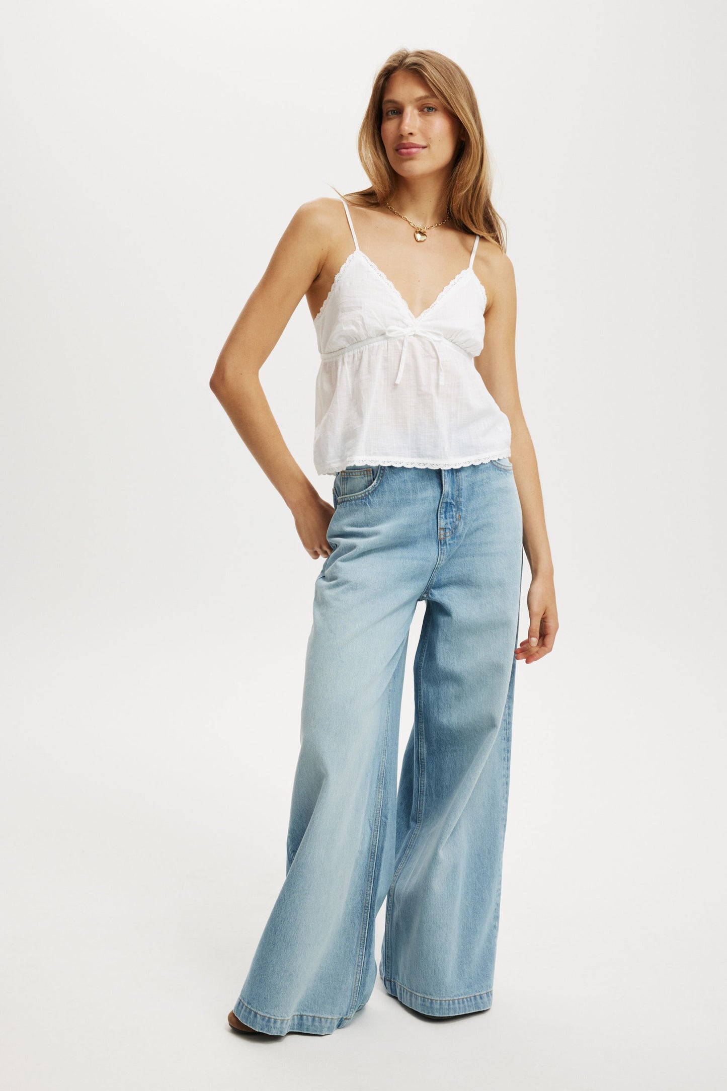 Cotton Lace Cami