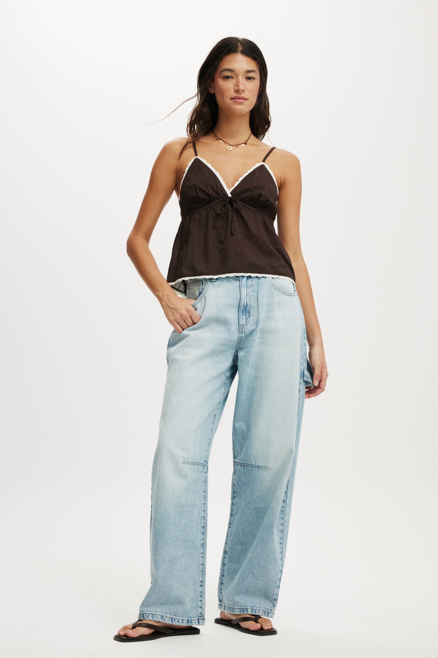 Cotton Lace Cami