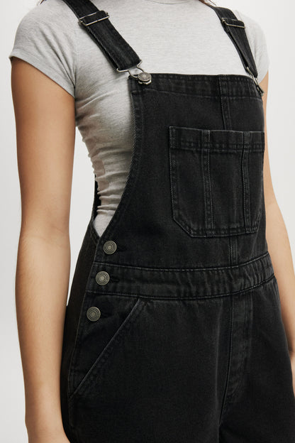 Short Denim Overall