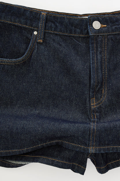 Mini Denim Skort