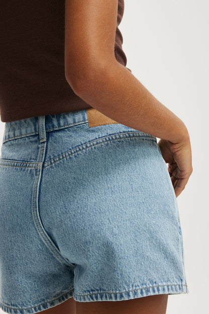 Mini Denim Skort
