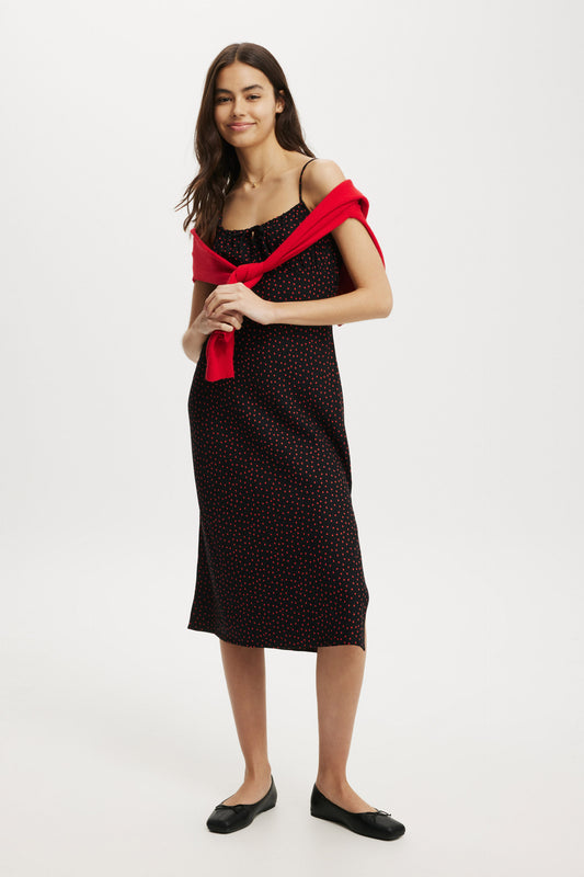 Skylar Ditsy Midi Dress