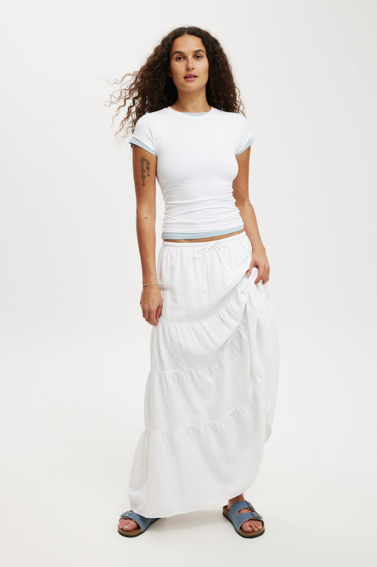 Haven Tiered Maxi Skirt