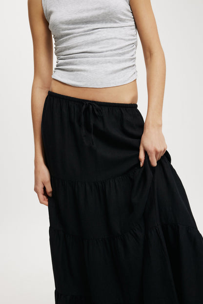 Haven Tiered Maxi Skirt