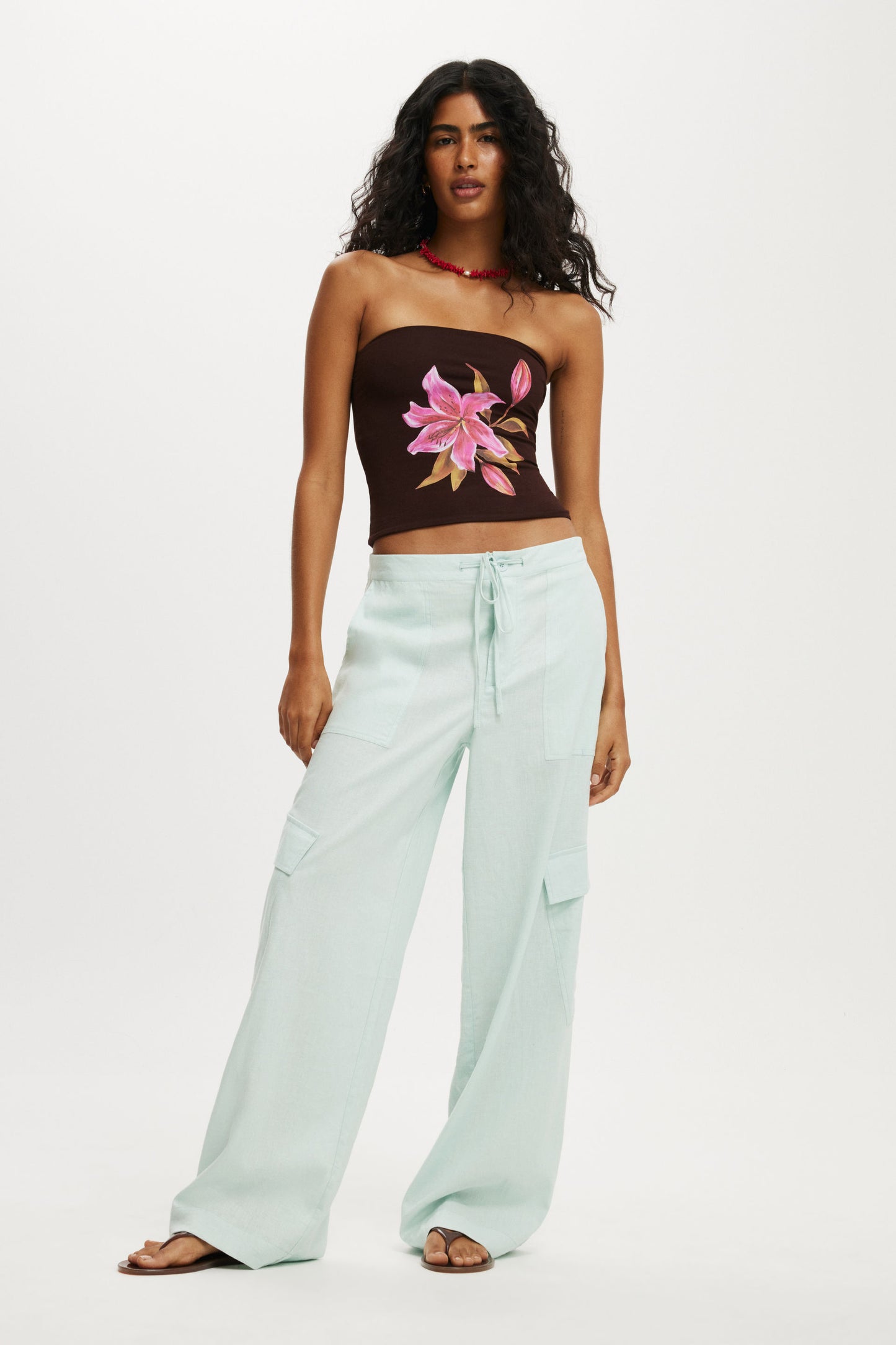 Graphic Tube Top