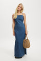 Tate Denim Maxi Dress