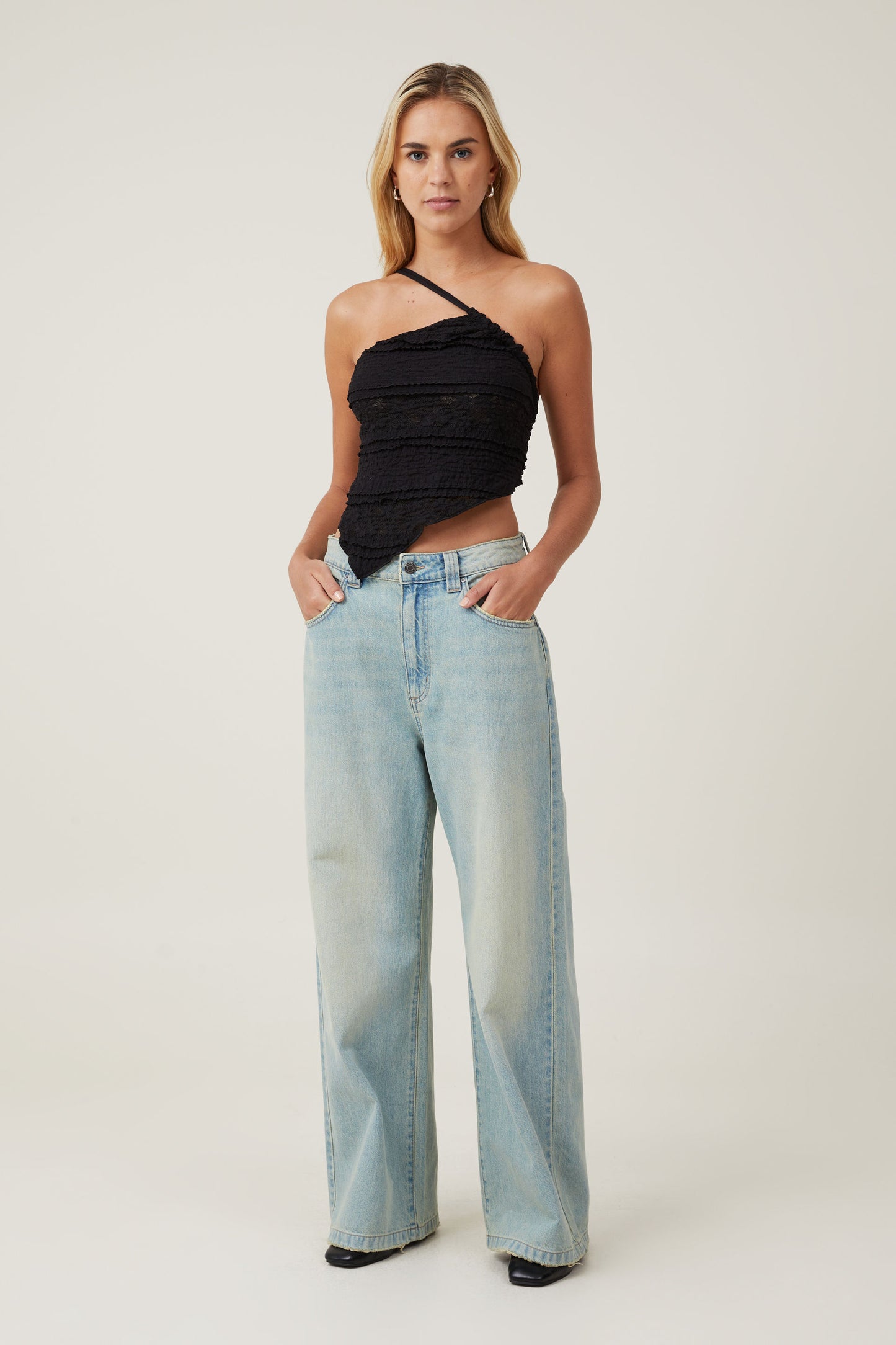 Eden Asymmetric Tie Back Cami