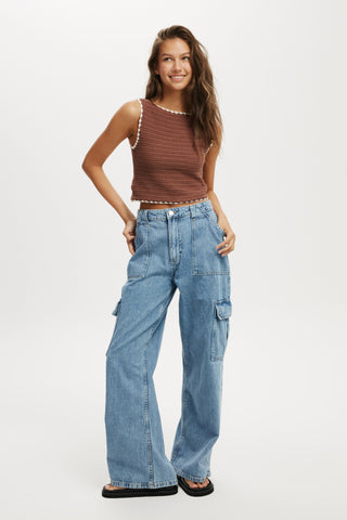 Relaxed Cargo Jean