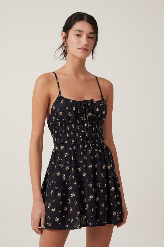Haven Tiered Mini Dress