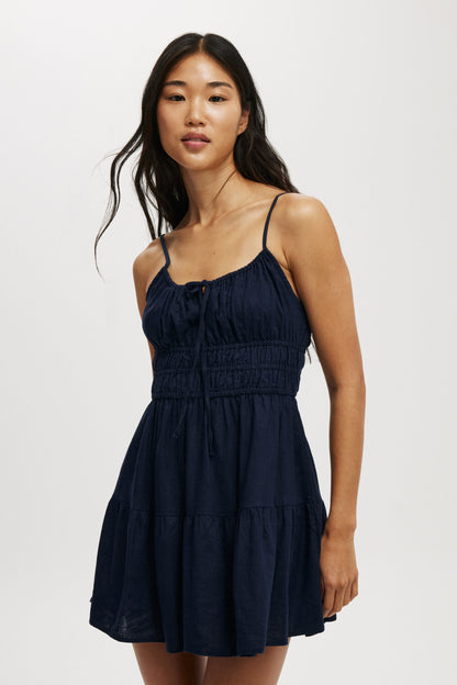 Haven Tiered Mini Dress