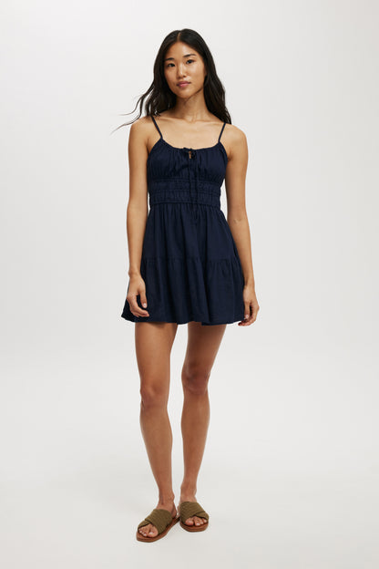 Haven Tiered Mini Dress