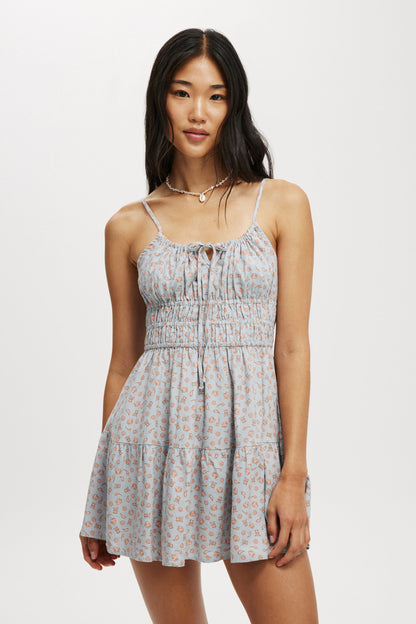 Haven Tiered Mini Dress