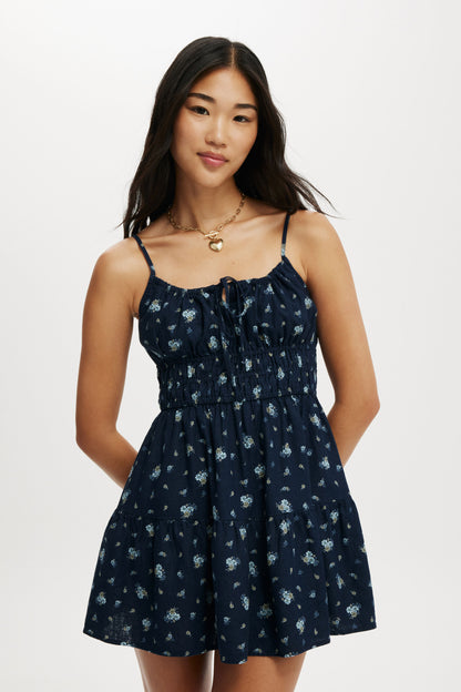 Haven Tiered Mini Dress