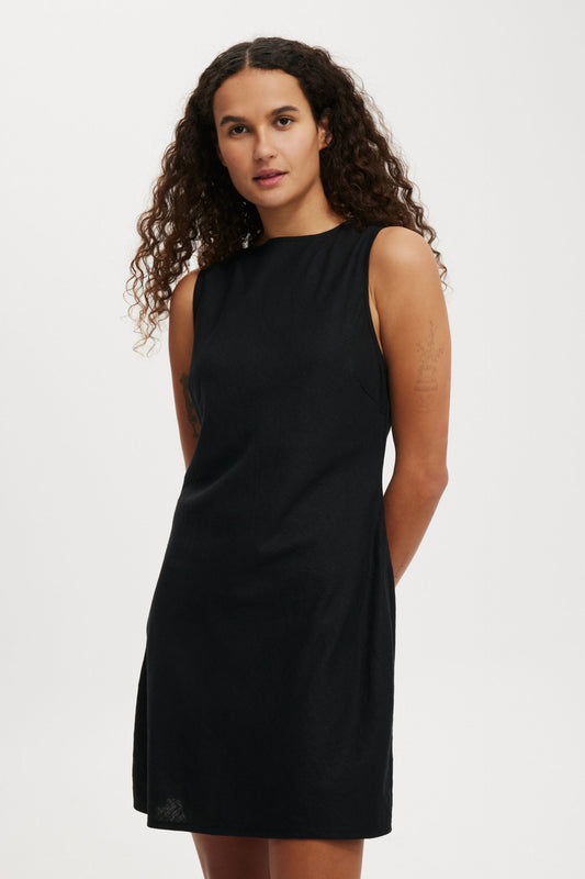 Haven High Neck Mini Dress