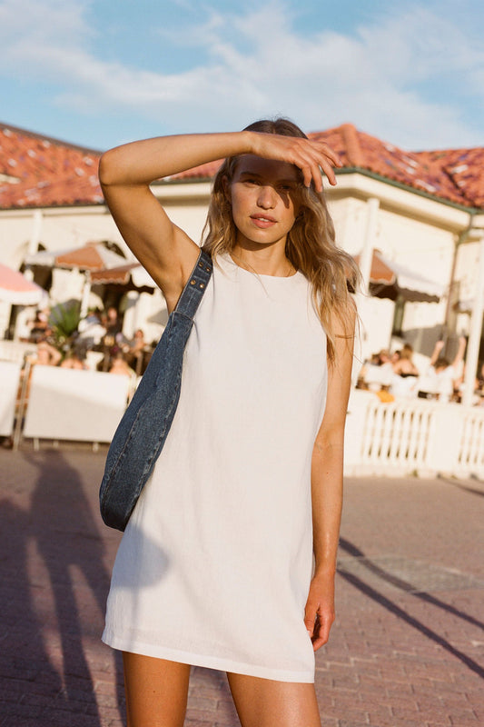 Haven High Neck Mini Dress