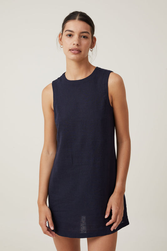 Haven High Neck Mini Dress