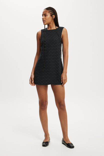 Haven High Neck Mini Dress