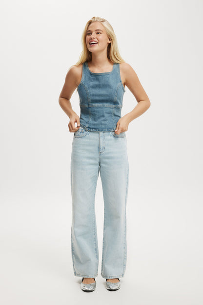Codie Denim Corset