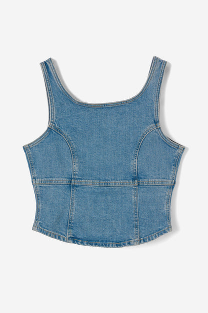 Codie Denim Corset