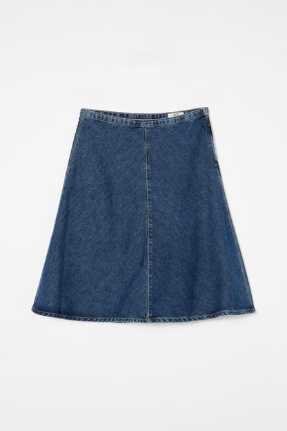 Gigi Denim Midi Skirt