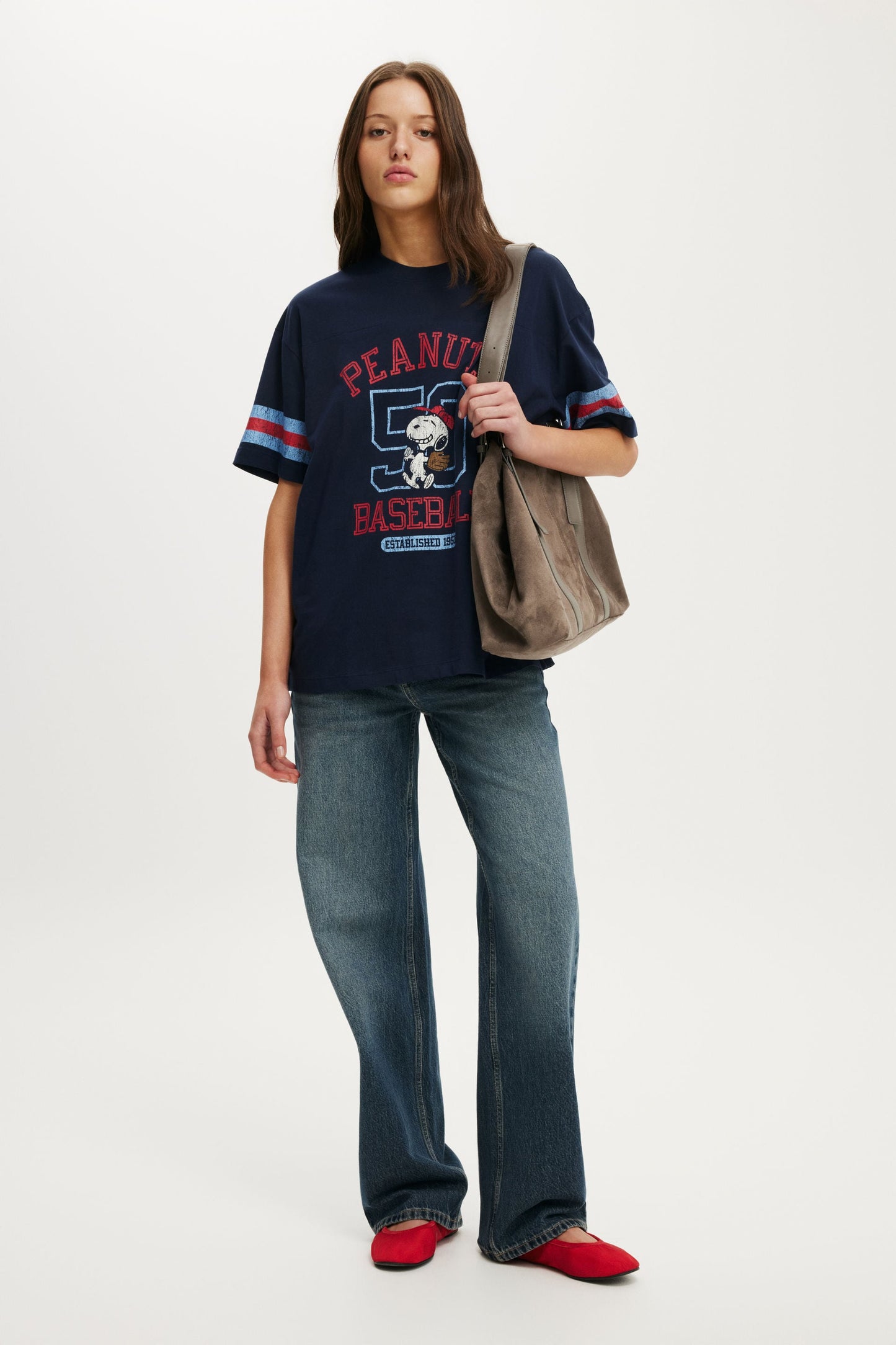 Snoopy Boxy Graphic Tee