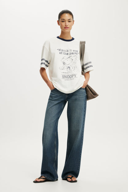 Snoopy Boxy Graphic Tee