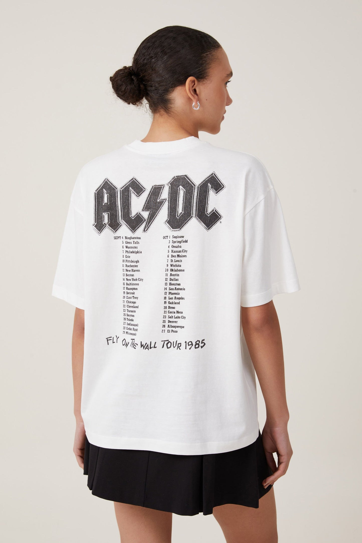 Acdc Boxy Graphic Tee