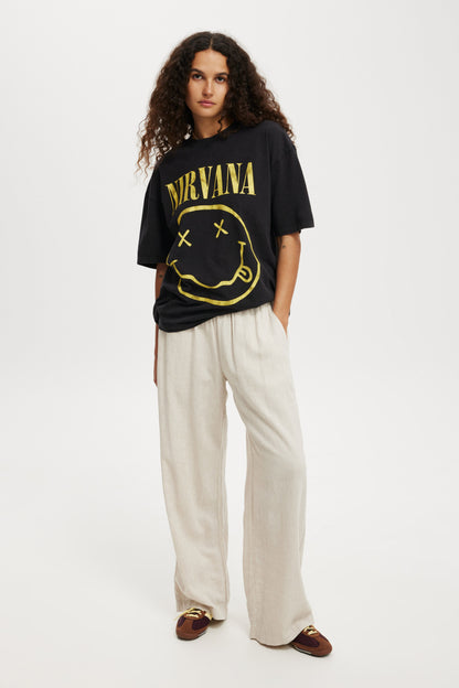 Nirvana Boxy Graphic Tee