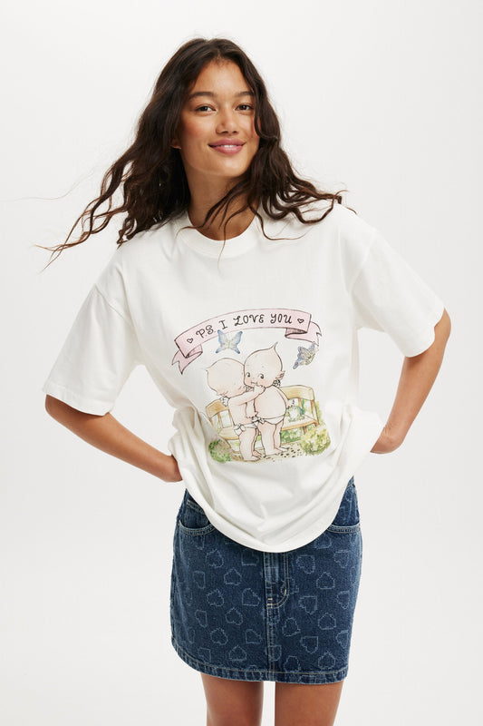 Kewpie Boxy Graphic Tee