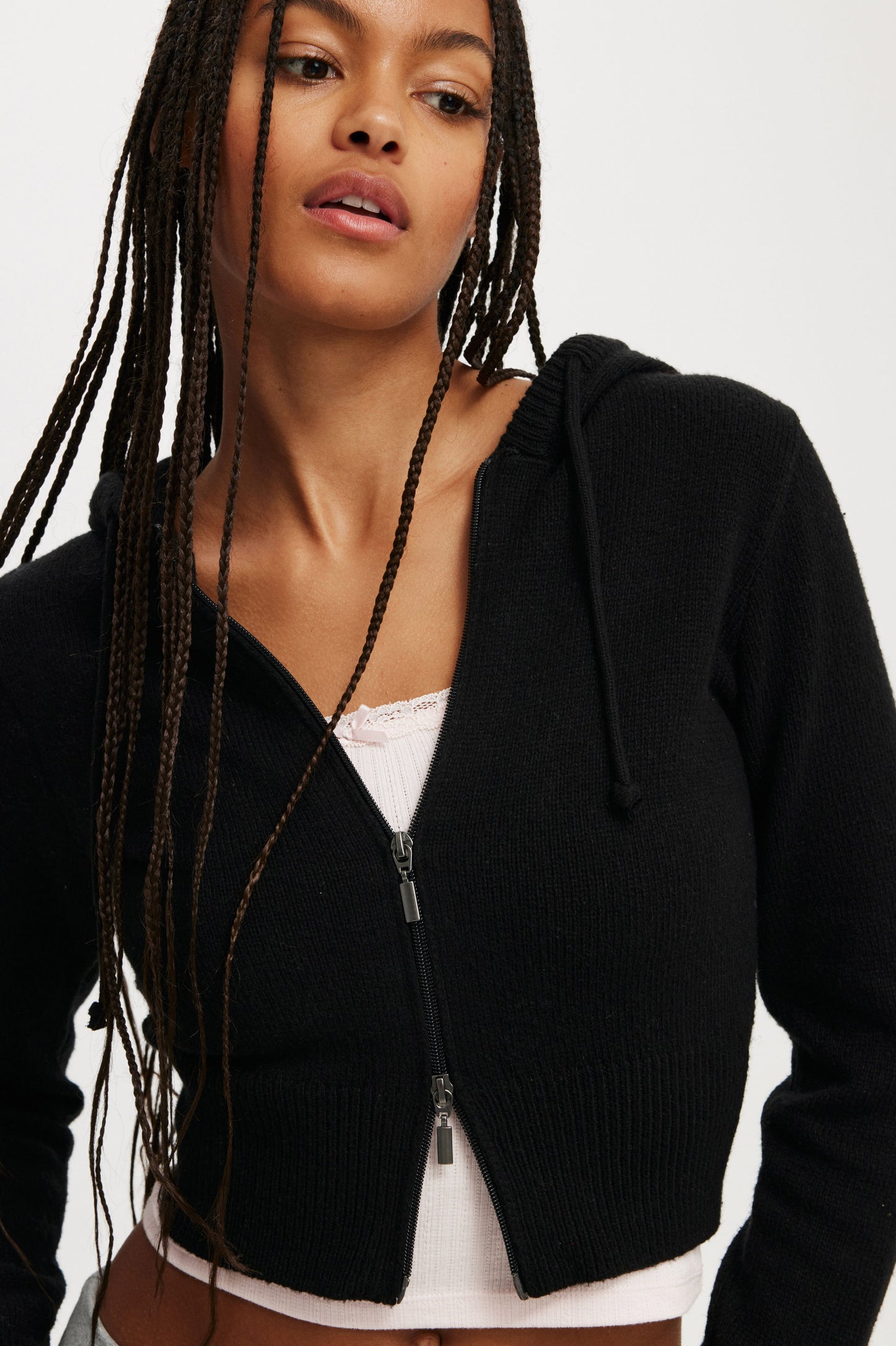 Double Zip Hoodie