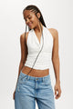 Lexa Cowl Neck Halter Top
