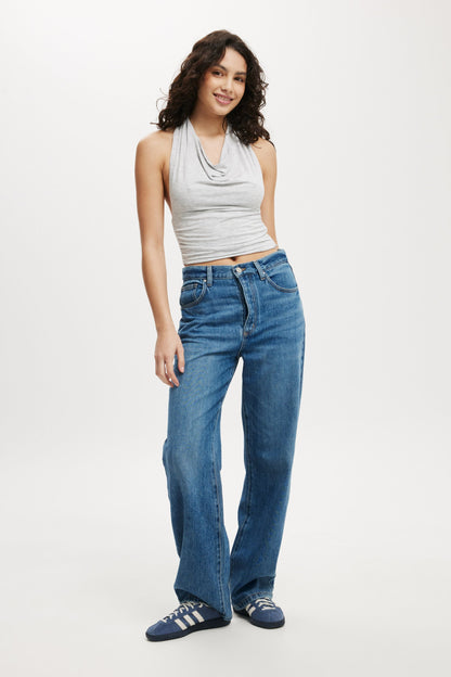 Lexa Cowl Neck Halter Top