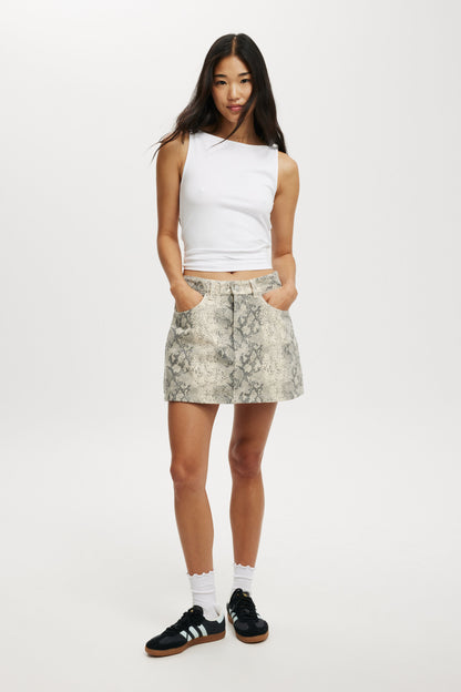 Original Denim Mini Skirt