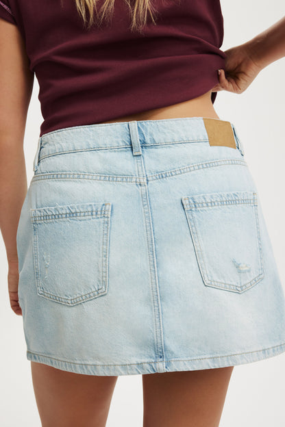 Original Denim Mini Skirt