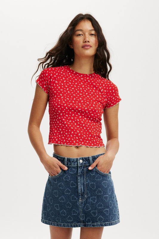 Original Denim Mini Skirt