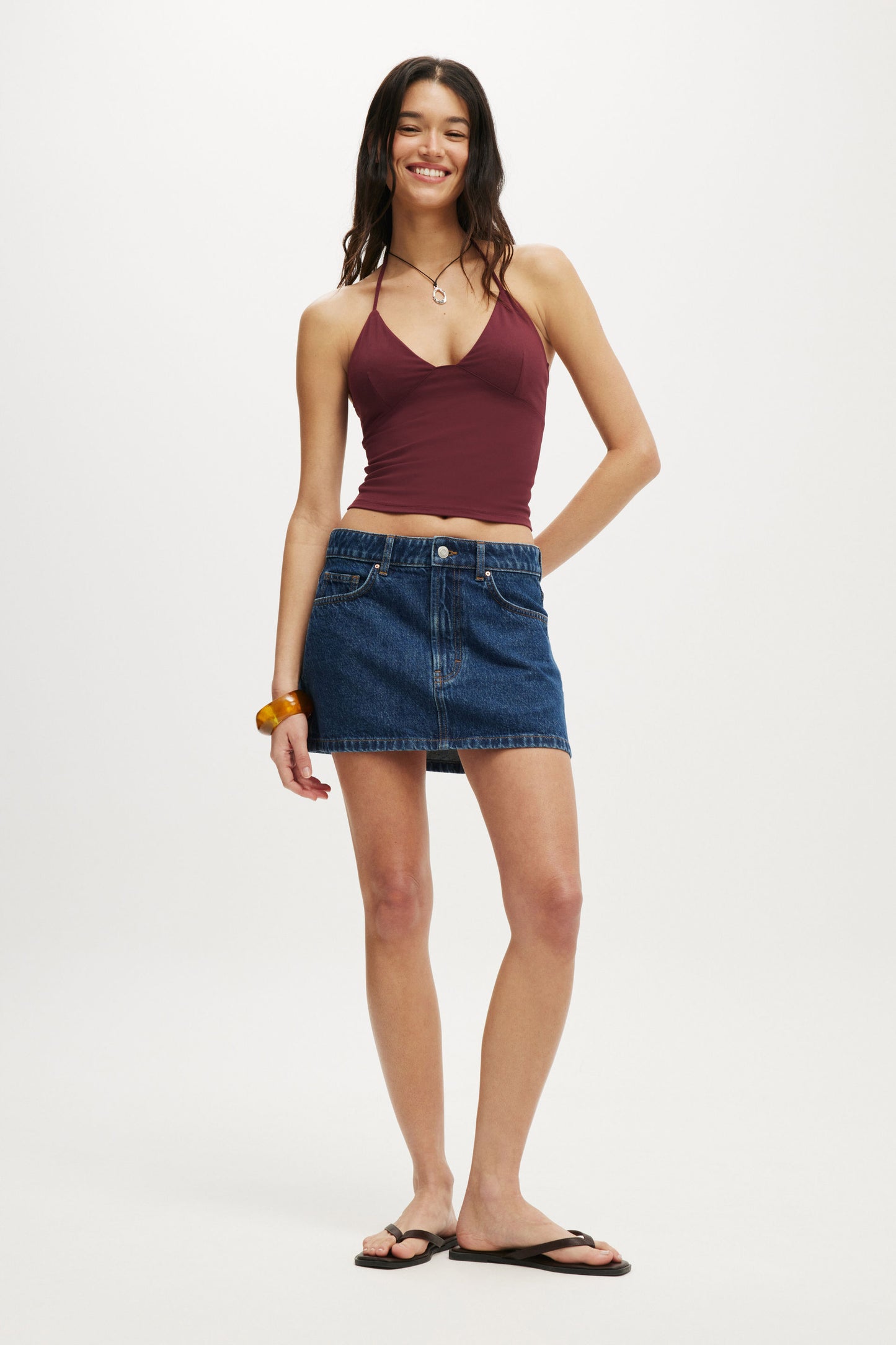 Original Denim Mini Skirt
