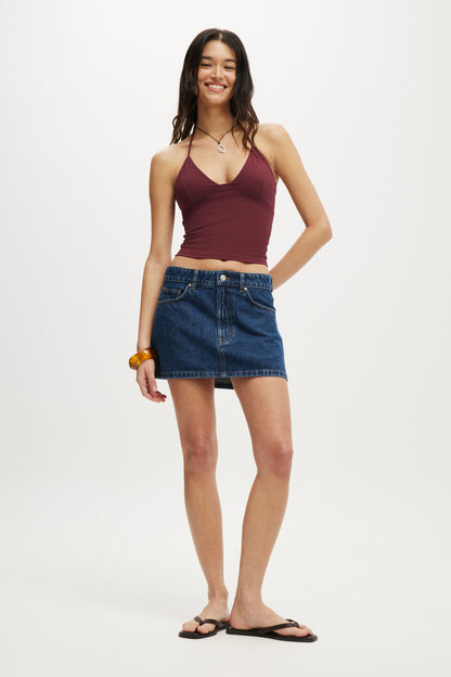 Original Denim Mini Skirt