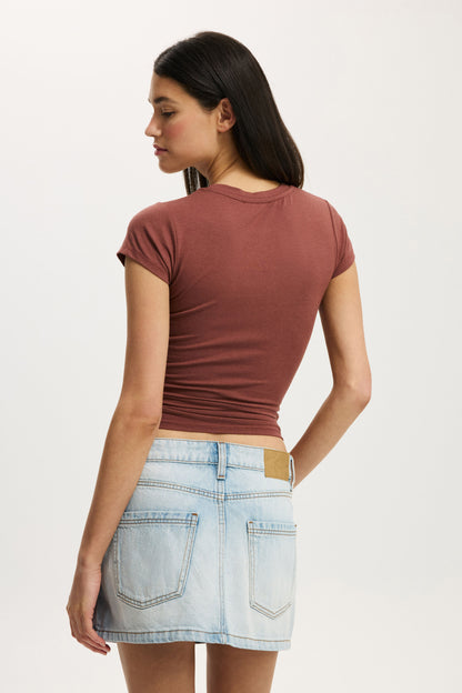 Original Denim Mini Skirt