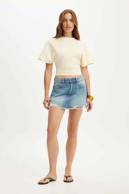 Original Denim Mini Skirt