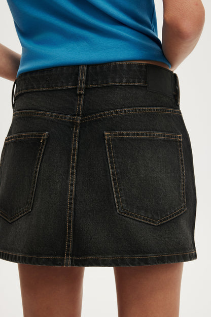 Original Denim Mini Skirt