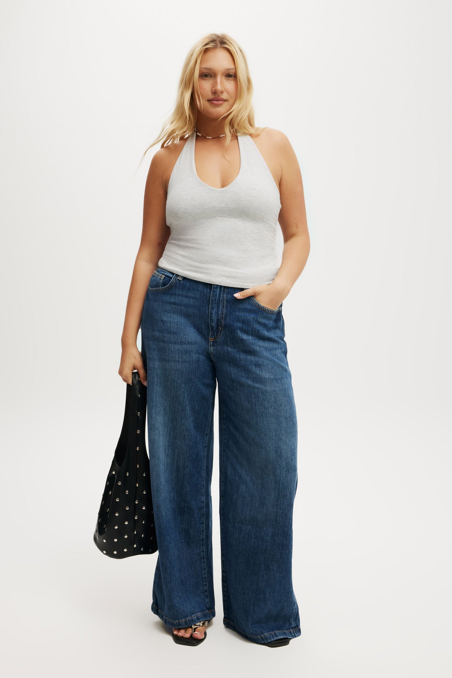 All Day V Neck Halter