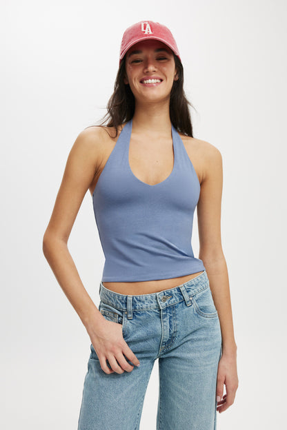 All Day V Neck Halter