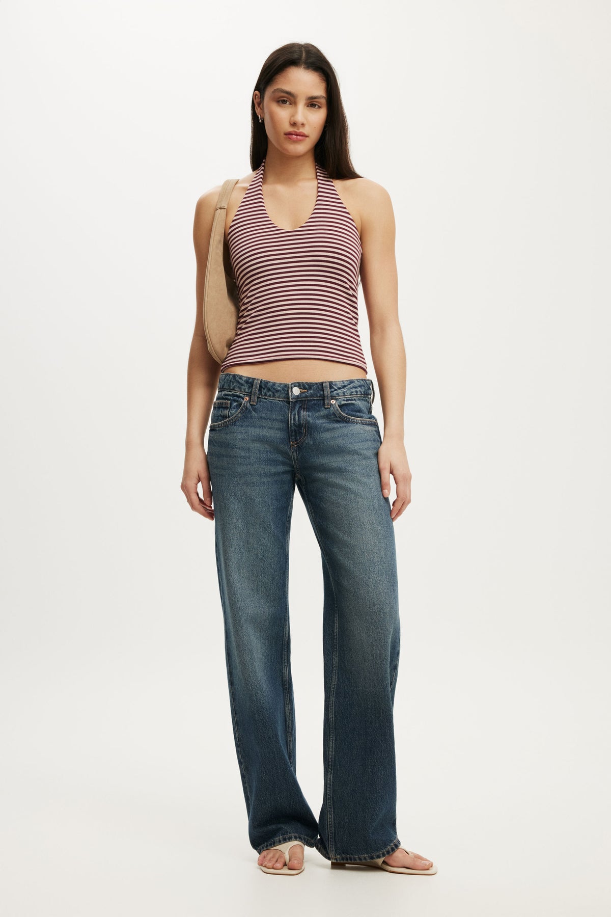 All Day V Neck Halter