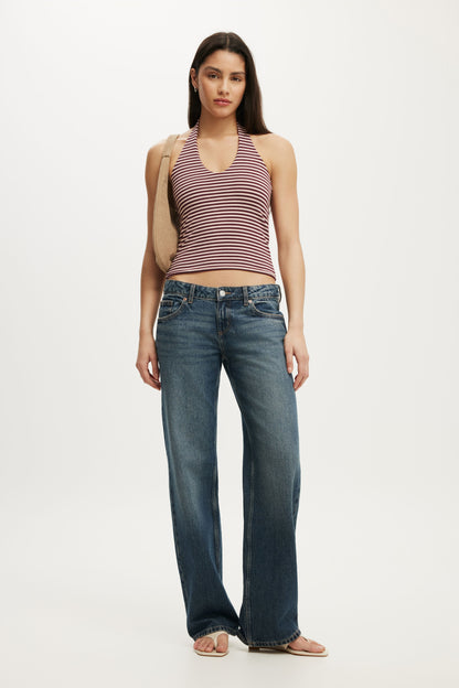 All Day V Neck Halter