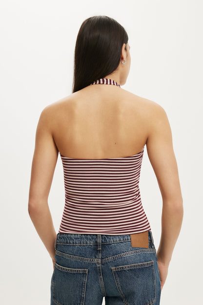 All Day V Neck Halter